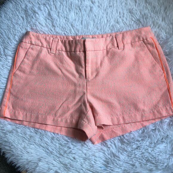 MERONA • Tweed Neon Orange Shorts - Picture 4 of 8